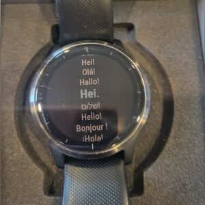 Garmin Smartwatch with Black Band